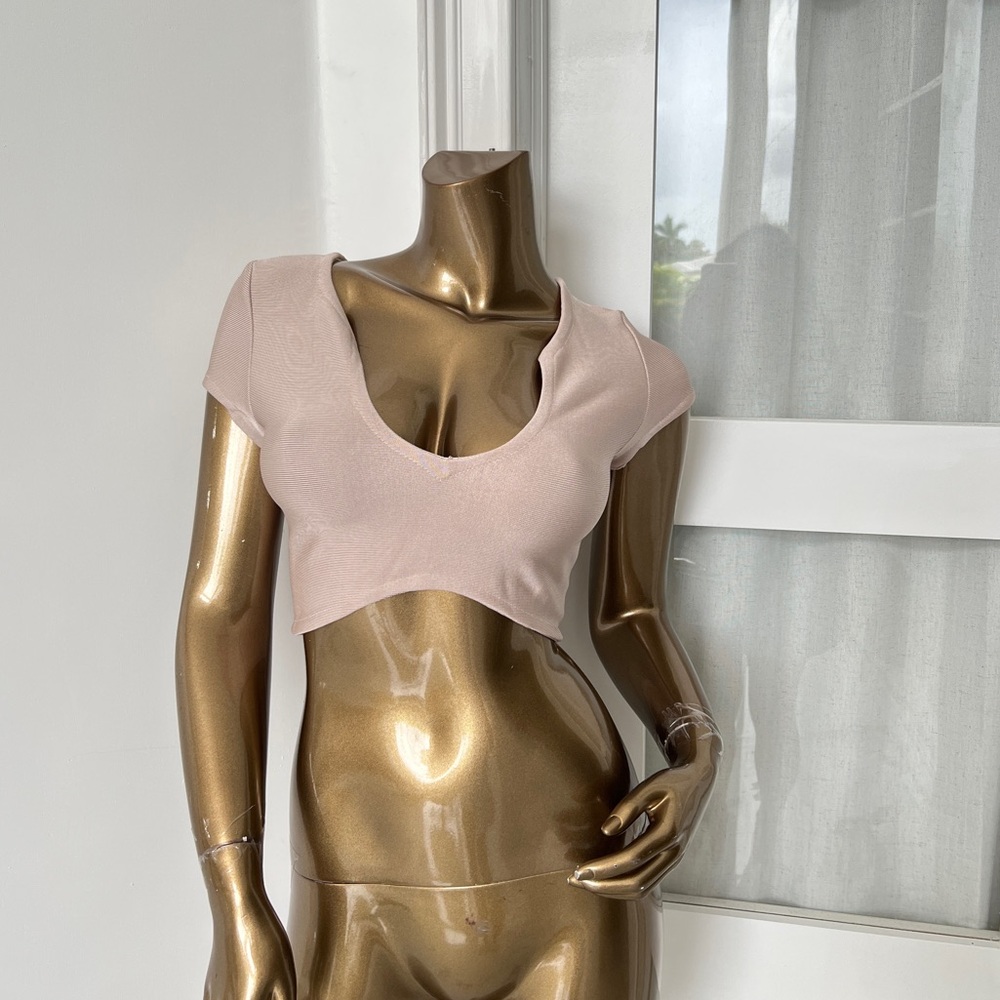 Brand New Hot Miami Styles Blush Crop Top